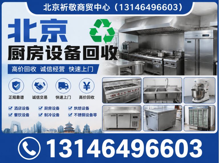 朝阳区北京废旧物资回收展示图